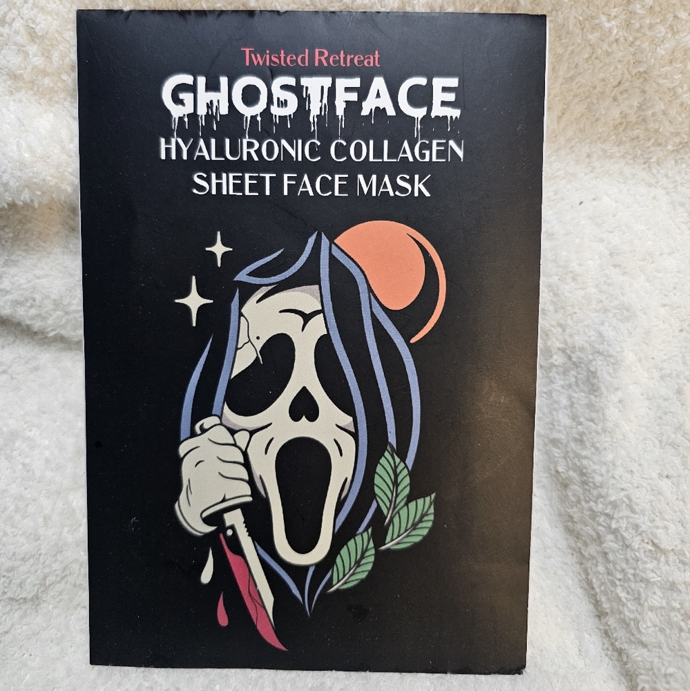 Twisted Retreat Ghostface Hyaluronic Collagen Sheet Face Mask